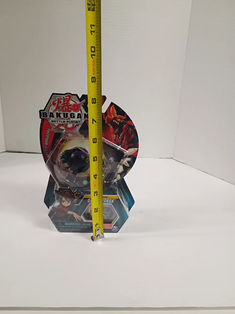 Bakugan Battle Planet DARKUS TROX Figure Brawlers NEW SEALED